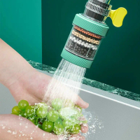 Đầu Vòi Lọc Nước 6 Tầng Thế Hệ Mới Lọc Cặn Bẩn, Vỉ Khuẩn Sử Dụng Dễ Dàng - Đầu Lọc Nước Trực Tiếp Tạ