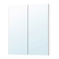 LETTAN 鏡櫃連門, 鏡面/鏡面, 80x15x95 公分