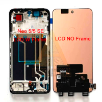Original 6.74" Amoled For Oppo Realme GT Neo 5 LCD RMX3706 Display Screen+Touch Panel Digitizer For Realme GT Neo5 SE GT3 Frame