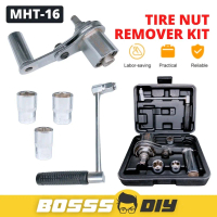 Tire Nut Remover Kit Torque Multiplier Socket Wrench Set Lug Nut Labor Saving Wrench 3pcs Socket 17,