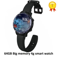 2021 GPS wifi 4G Smart Watch Men 4GB 64GB big memory heart rate sports Phone Watch Bluetooth Smartwatch best gift to husband