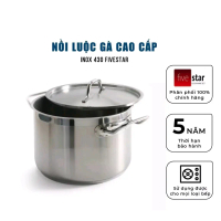 NỒI LUỘC GÀ FIVESTAR 3 ĐÁY INOX 430 32CM