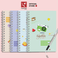 ✅TVB Sổ lò xo kẻ ngang 120 trang khổ A4 Chủ đề Du lịch - Phù hợp làm sổ kế hoạch, sổ nhật kí, tập vở
