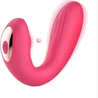 Female Clitoral Excitement Device, G-Spot Vibrator Dildos with Pulse Tapping for Clitoral Excitement, Waterproof Nipple Stimula