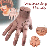 Hiasan Tangan Keluarga Addams Wednesday, Cosplay Halloween, Tema The Thing, Berinspirasikan Addams W