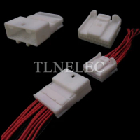 20 Pin Way Auto Low Current Audio Connector with Wires Car CD Player Wiring Cables Sockets For Toyota 1473750-1 1473807-1