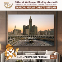 Stiker Kabah Mekah Wallpaper Kabah Mekah 3D Dinding Hiasan Ruang Tamu Wallpaper Kabah Dinding 3D Sud