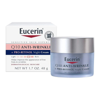 [COD] Authentic Eucerin Q10 Anti-Wrinkle Day Face Cream + Night Pro-Retinol Cream 1.7 Oz/48g