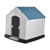 Plastic New Wholesale Outdoor Plastic New Large Pet Dog house Kennel