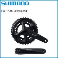 SHIMANO 105 FC R7000 2x11Speed Crankset 170MM 50-34T Road Crankset Black Bicycle Crank 105 R7000 Series