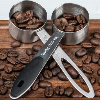 不銹鋼量勺量匙咖啡粉量勺克數勺子奶粉咖啡烘焙定量工具