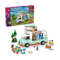 【LEGO 樂高】Friends 42663 友誼露營車冒險(家家酒 兒童玩具 積木 禮物)