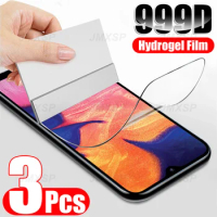 3Pcs Hydrogel Film For Samsung Galaxy A01 A11 A21 A31 A41 A51 A71 Screen Protector For Samsung M01 M11 M21 M31 M51 M31S F62 Film