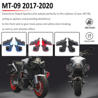 MT-09 2017-2020 Motorcycle Parts Side Downforce Naked Spoilers Fixed Winglet Fairing Wing For Yamaha MT09 MT 09 SP 2018 2019
