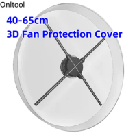 40-65cm 3D Fan Hologram Projector Protection Cover Hologram Projector Light Advertising Display Shell LED Fan Acyrlic Cover Bag