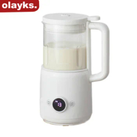Olayks Smart Blender 600ML Soymilk Maker Auto Keep Warm High Speed Wall-Breaking Mixer Baby Food Processor Soybean Milk Machine