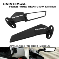 For Ducati Supersport 935 950 950S 2017-2022 Motorcycle Mirror Modified Wind Wing Adjustable Rotating Rearview Mirror