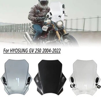 For HYOSUNG GV 250 2004-2022 Windscreen Windshield Deflector Covers Screen Modified Motorcycle Accessories