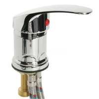 Spray Hose Barber Shop Water Faucet Set Bathroom Shampoo Bowl Parts Hot Cold Mixer Anti Corrosion Zinc Alloy Salon Spa Shower