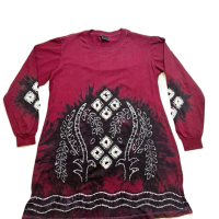 Kaos Tunik Perempuan Sasirangan Asli Kalimantan Selatan