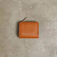 Dompet MARC JACOBS LEATHER PLAIN CAMEL BIFOLD WALLET 100% ORIGINAL 10X9CM