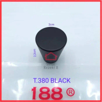 TNT01 Handle Tarikan 380 Hitam Black Knob Bulat Laci Pentol Pintu