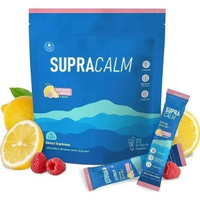 2PCS Nello Supercalm – Calming Drink Mix with KSM-66 Ashwagandha Vitamin D3 & – Supports Cortisol Ba