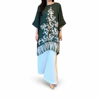 Lausboutique Tunik Kusuma Motif- Seri Encim-Tunik Batik Encim emerald