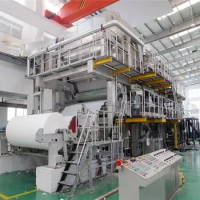 Fully Automatic Sugarcane Bagasse Writing Paper Machine A4 Size Notebook Bamboo Paper Machines Price Production Line