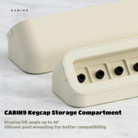 ECHOME Keycap Storage Case Personalized Dust Box for Artisan Keycap Desktop Decoration Magnetic Organizer Multi-color Available
