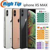 Original Unlocked Apple iPhone XS Max 4G LTE Mobile Phone Used 6.5" 4GB RAM ROM 64GB/256GB NFC A12 Bionic IOS SmartPhone