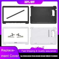 New Laptop LCD Front Bezel For Asus X556 A556 F556 A556U X556U VM591 FL5900U Bottom Base Case Hinges Hinge Cover B D Cover