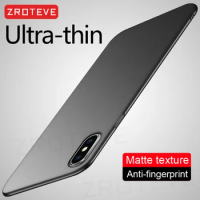 For iPhone X XS XR Case ZROTEVE Luxury Ultra Slim Frosted Hard PC Cover For Apple iphone XS Max 10 iPhonex iPhone10 Phone Cases