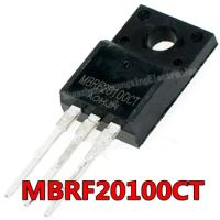 10PCS MBRF20100CT TO220F MBRF20100 TO-220F 20A 100V TO-220