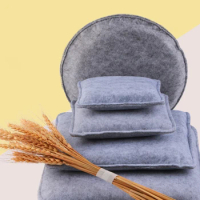 Wool Felt Workplace Needle Felting Poked Pad Wear-Resistant Mat Cushion Felt Sewing Accessories Felting Handmade Craft Tool