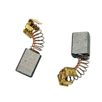แปรงคาร์บอน 2 ชิ้น สำหรับ Mak CB57 CB64 CB85 191627-8 6510B-2 8410B GV5000 9035SB