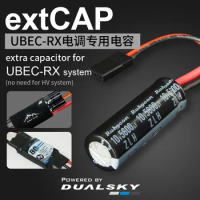 DUALSKY UBEC-RX Electrically Adjustable Anti-interference Capacitor 10v 5600uf Receiver Voltage Stabilizing Capacitor