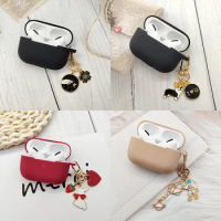 INS Cute Rabbit Dog Keychain for apple AirPods 3 2 Pro Cover Wireless Silicone Earphone Case Air pods 3 Charging Box Headset Box