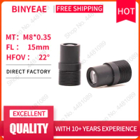 QILENS M8 LENS FL 15mm pin hole lens with Aperture F1.6 Mini CCTV HD 2.0Megapixel Lens for security cameras lens