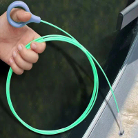 Mobil Sunroof Drain Lubang Pembersihan Sikat Mobil Sunroof Lubang Pembuangan Pipa Keruk Universal 5M