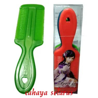 SISIR KUTU BAHAN PLASTIK | SISIR SERIT Sisir Kutu Gagang