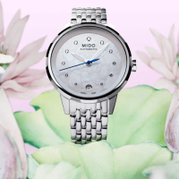 【MIDO 美度】Rainflower花雨系列 真鑽雅緻女錶-34mm(M0432071110600)
