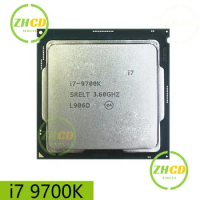 Intel Core For I7-9700K i7 9700K 3.6GHz Octa-core Eight-threaded CPU Processor 12M 95W PC desktop LGA 1151