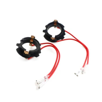 2Pcs H7 LED Headlight Bulb Base Holder Retainer Headlamp Socket Adapter For Golf 5 MK5 qiang