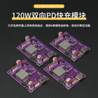 High Power 120w Bidirectional PD Fast Charging Module, Charging Bank Motherboard, Bidirectional Voltage Rise and Fall