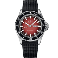 【MIDO 美度 官方授權】Ocean Star Tribute海洋之星復刻機械錶-40.5mm 畢業 禮物(M0268301742100)