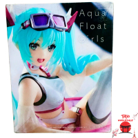 Figure - Hatsune Miku Figure Aqua Float Girls TAITO
