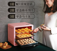 電烤箱 電烤箱家用烘焙多功能蛋糕全自動30升大容量烤箱迷你小型 雙十一購物節