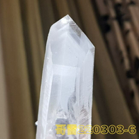 【哥雷】220303-6 清透哥倫比亞列木尼亞水晶激光柱 (雷姆尼亞/Lemurian) ~幻影晶中晶