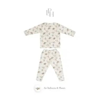 Little Palmerhaus - TENCEL™ Kids Pajamas 5.0 (Piyama Tencel Anak) 1-2 YEARS AIR BALLOONS&PLANES